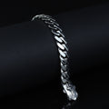 Silver 10MM Cuban Chain Bracelet, Anchor Cuban Chain Men Bracelet, 10MM Cuban Chain Bracelet, Perfect Men's Bracelet, 925 Solid Silver