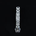925 Sterling Silver Watch Band Bracelet, Anchor Figured Watch Band Bracelet, 10MM Chain Bracelet, Modern Bracelet For Men