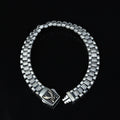 Silver Zulfiqar Sword Bracelet, Greek Style Chain Sword Bracelet, Hz Ali Zulfiqar Bracelet, King Chain Bracelet, 925 Sterling Silver