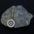 Sterling Silver Seal Of Solomon Signet Pendant