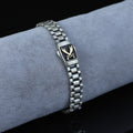 925 Silver King Chain Zulfiqar Sword Bracelet, Chain Hz Ali Sword Bracelet, Silver Sword Bracelet, Handmade Men Bracelet