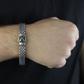 925 Silver King Chain Zulfiqar Sword Bracelet, Chain Hz Ali Sword Bracelet, Silver Sword Bracelet, Handmade Men Bracelet