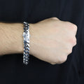 Silver 10MM Cuban Chain Bracelet, Anchor Cuban Chain Men Bracelet, 10MM Cuban Chain Bracelet, Perfect Men's Bracelet, 925 Solid Silver
