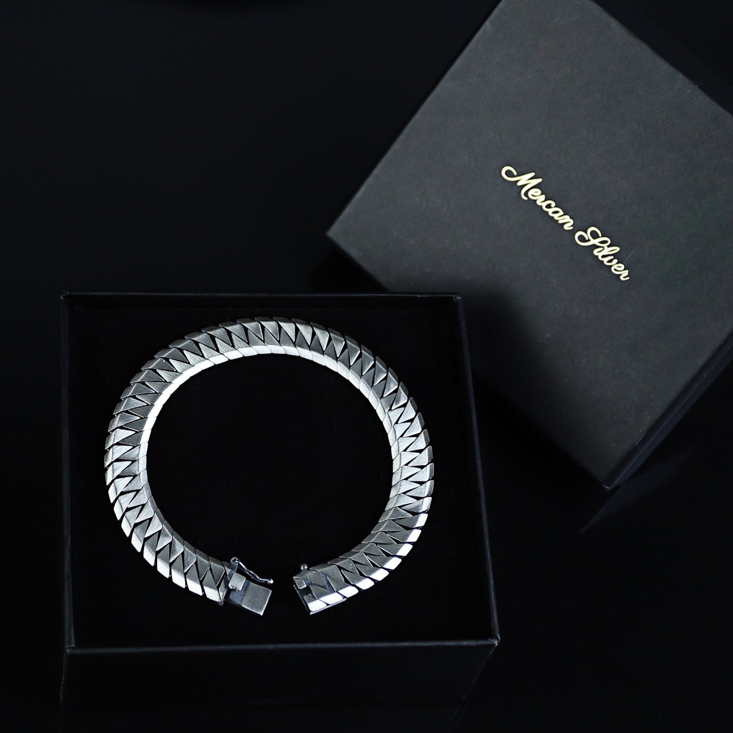 Men Silver Elegant 10mm Curb Chain Gourmet Bracelet