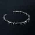 Byzantinische Kette aus Silber mit Onyx-Edelstein und Gravur