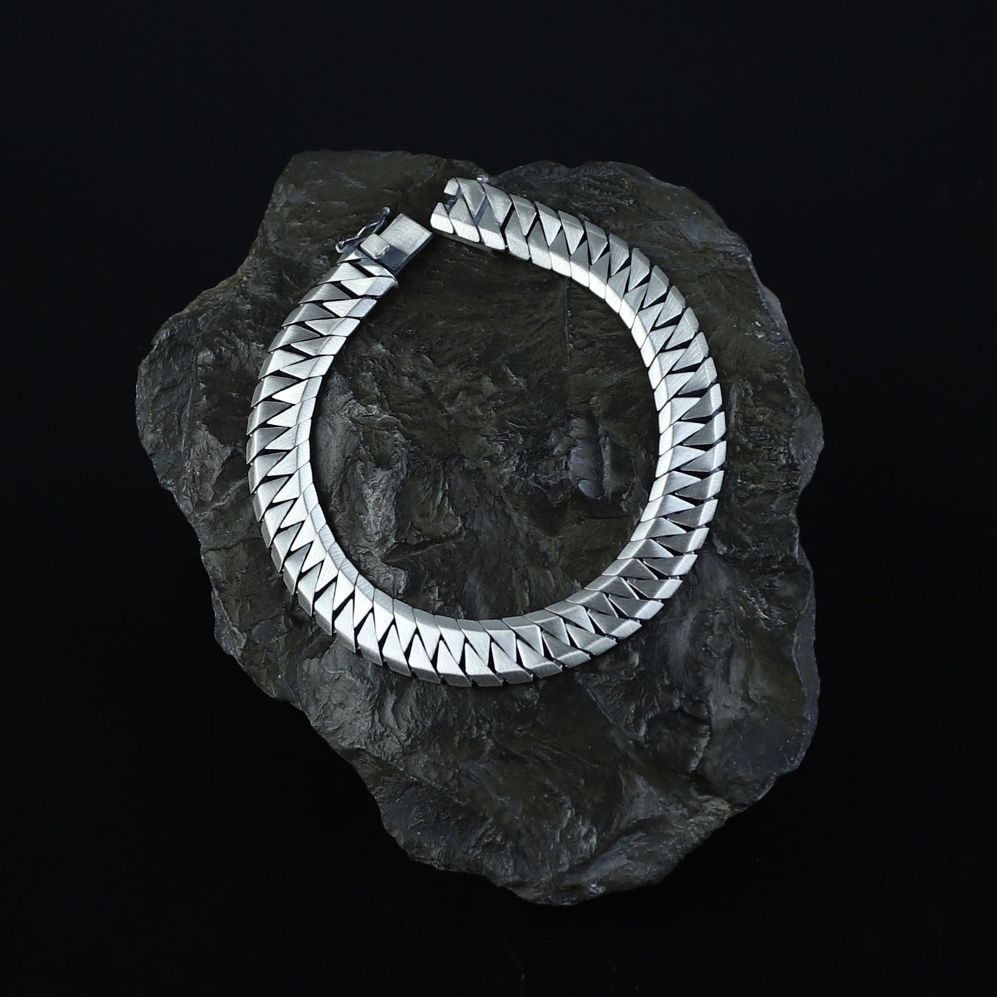 Men Silver Elegant 10mm Curb Chain Gourmet Bracelet