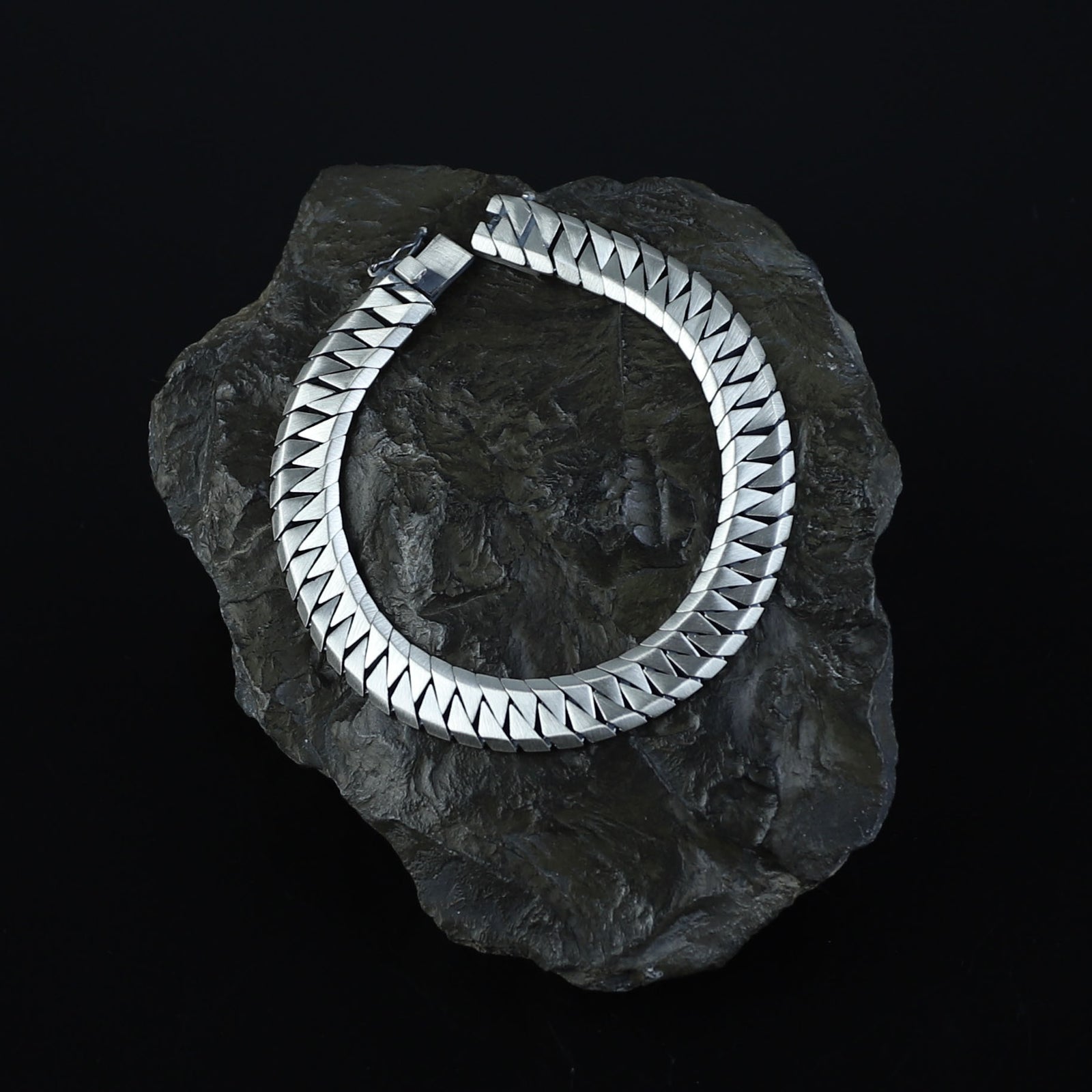 Men Silver Elegant 10mm Curb Chain Gourmet Bracelet