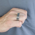 925 Sterling Silver 925 Sterling Silver Men’s Islamic Arabic Signet Ring, 925K Sterling Silver Ring, Handmade Jewelry