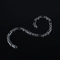 Byzantinische Kette aus Silber mit Onyx-Edelstein und Gravur
