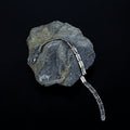 Pulsera con llavero griego de plata maciza
