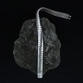 Herren Silber Schlange Gourmet 10mm Kettenarmband