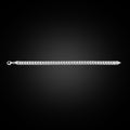 Men Solid Silver Elegant Chain Link Bracelet