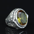 925 Silver Sultanite Stone Ring, Men Natural Sultanite Ottoman Style Ring, Man Handmade Silver Ring, 925k Sterling Silver Ring , Gift For Him