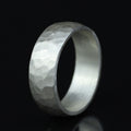 925 Silver Floral Engraved Ring, Nature Inspired Engraved Silver Ring, Handmade Turkish Jewelry, Vintage Hammered Band Ring, Wide Band Ring