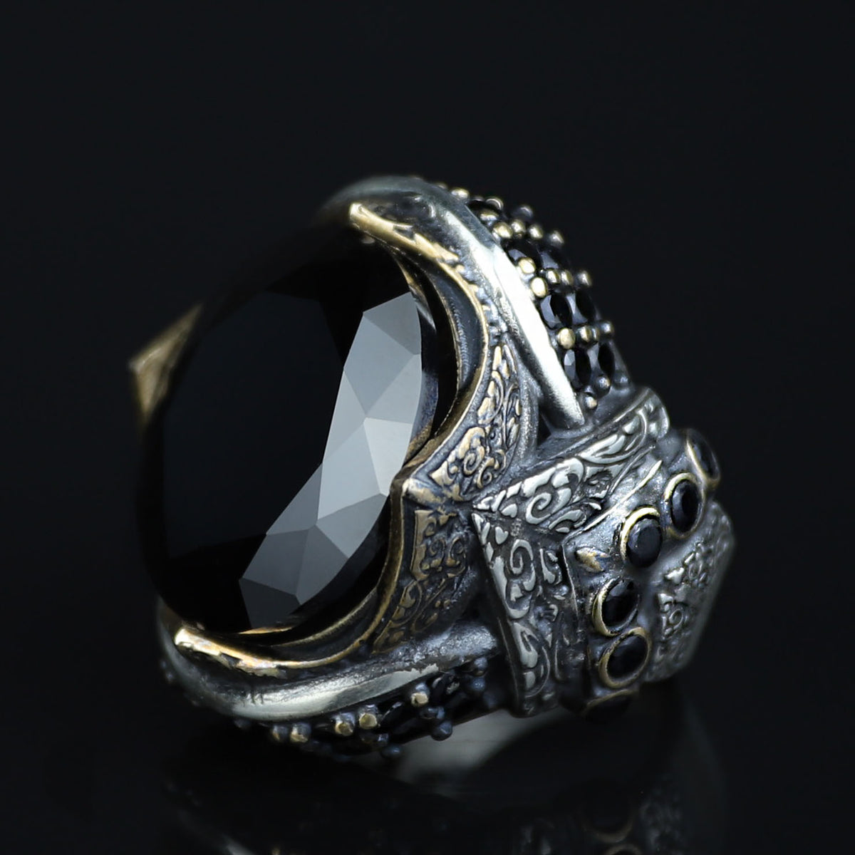 925 Sterling Silver Amethyst Ring – Vintage Gemstone Ring