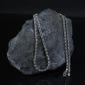 925 Sterling Silver Black Onyx Chain Necklace for Men