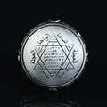 925 Sterling Silver Seal of Solomon Signet Ring