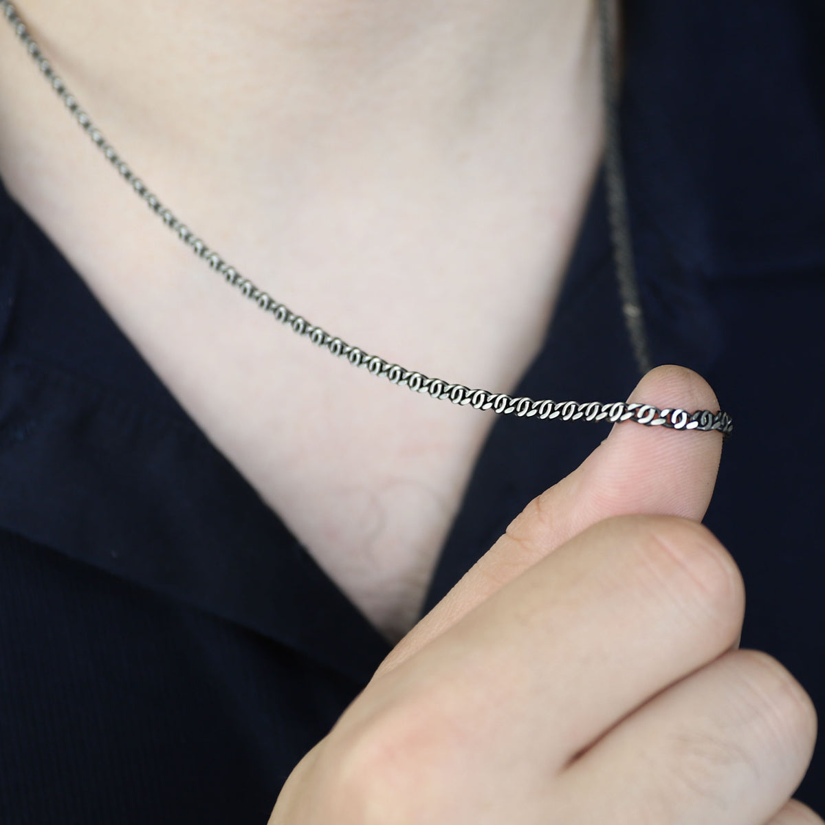 925 Sterling Silver 5mm Cuban Link Chain Necklace for Men