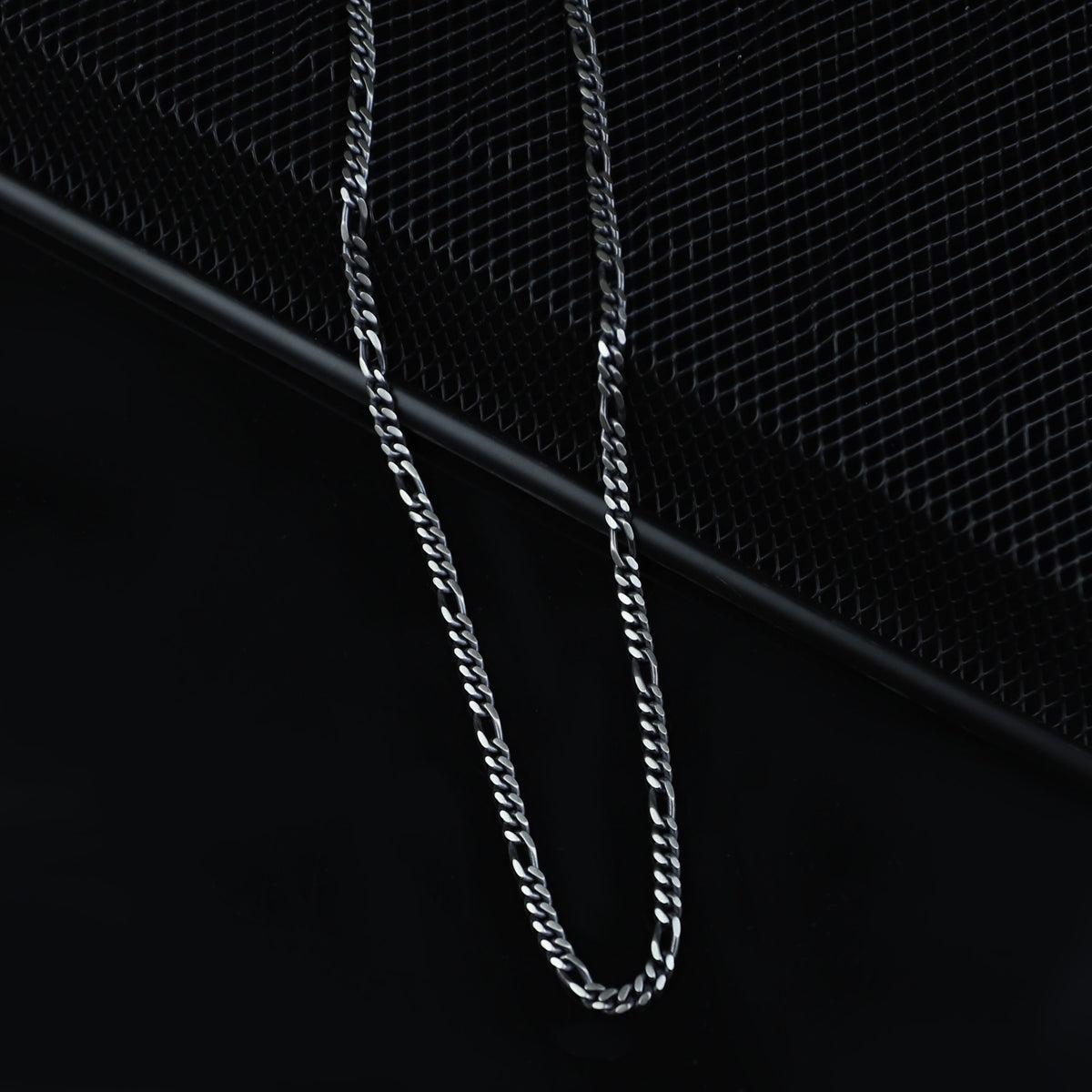 925 Sterling Silver 4mm Curb Chain Necklace for Men