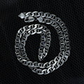 925 Sterling Silver 8mm Cuban Link Chain Necklace for Men