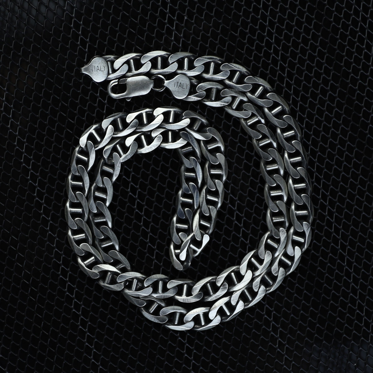 925 Sterling Silver 8mm Cuban Link Chain Necklace for Men