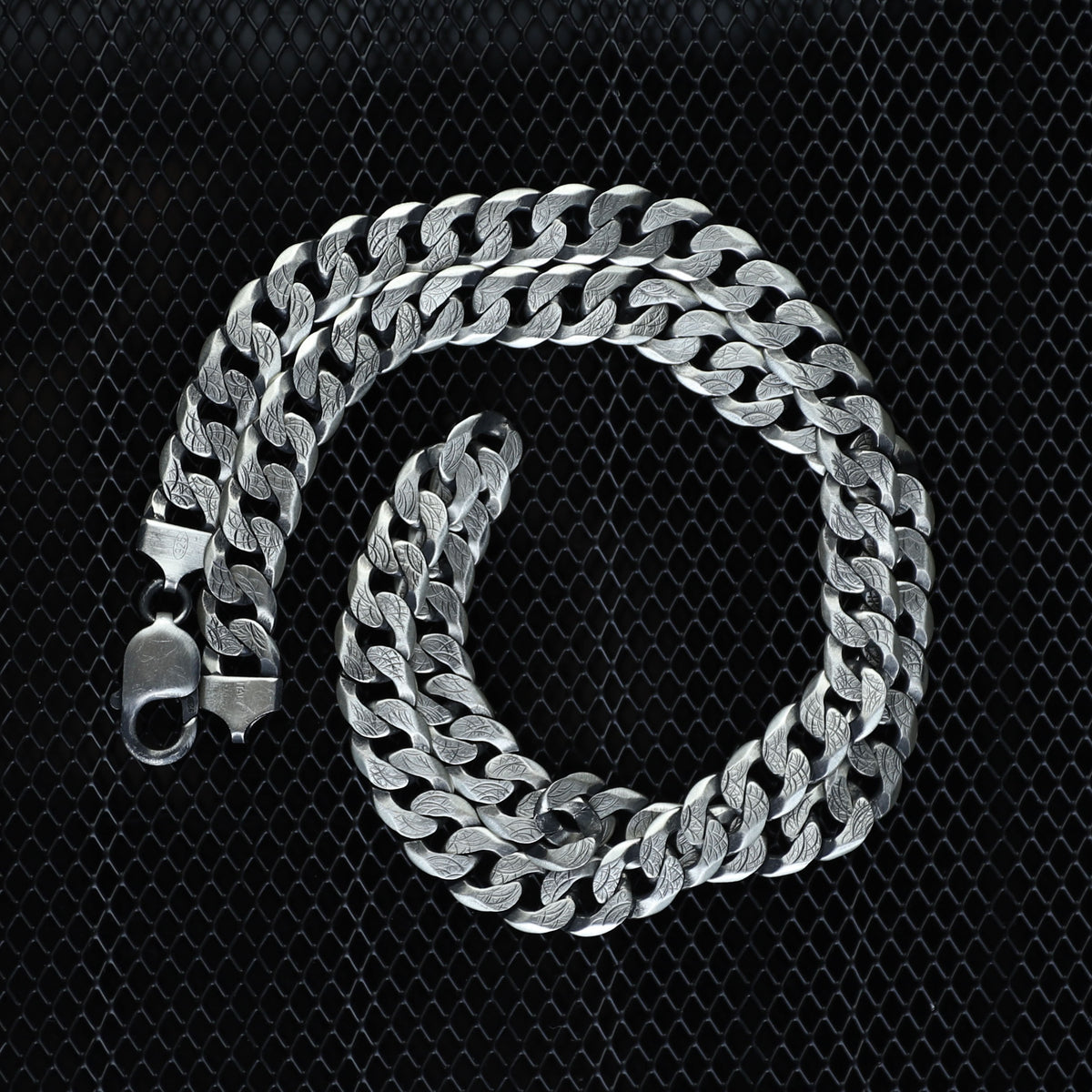 925 Sterling Silver 10mm Cuban Curb Chain Necklace for Men