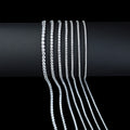 925 Sterling Silver VVS Moissanite Tennis Chain Necklace