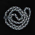 925 Sterling Silver 5mm Oxidized Chain Necklace for Men