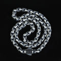 925 Sterling Silver 5mm Oxidized Chain Necklace for Men