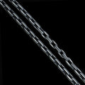 925 Sterling Silver Oxidized Gothic Chain Necklace for Men