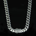 925 Sterling Silver 10mm Handmade Cuban Curb Chain Necklace for Men