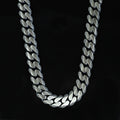 925 Sterling Silver 10mm Handmade Cuban Curb Chain Necklace for Men