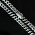 925 Sterling Silver 10mm Handmade Cuban Curb Chain Necklace for Men