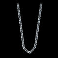 Men Handmade Byzantine Onyx Engraved King Chain Necklace