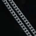 925 Sterling Silver Oxidized Gothic Byzantine Chain Necklace for Men