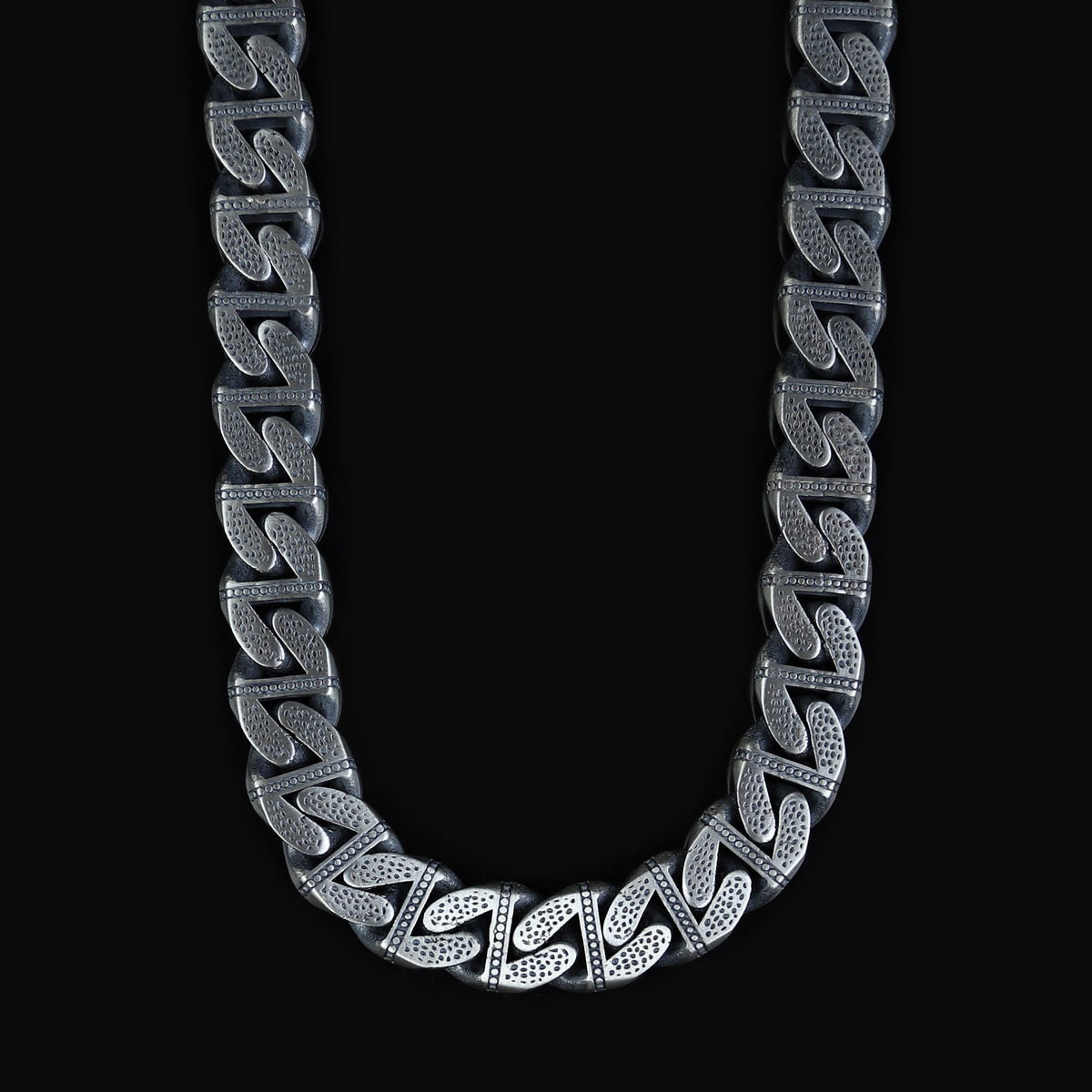 925 Sterling Silver 12mm Heavy Cuban Curb Chain Necklace