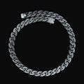 925 Sterling Silver 12mm Heavy Cuban Curb Chain Necklace