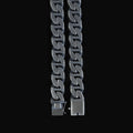 925 Sterling Silver 12mm Heavy Cuban Curb Chain Necklace