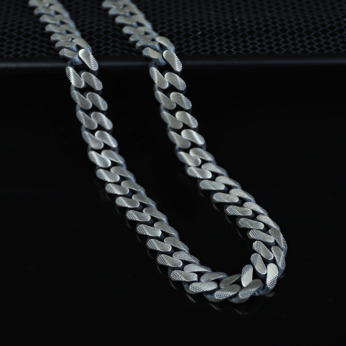 925 Sterling Silver 10mm Handmade Cuban Curb Chain Necklace for Men