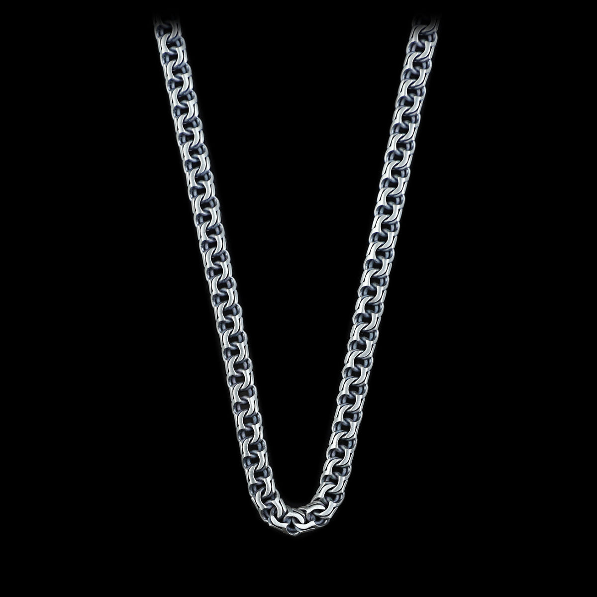 Men Handmade Biker Curb Chain Heavy Chain Necklace