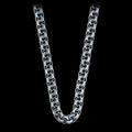925 Sterling Silver Men 10MM Oxized Heavy Chain Necklace