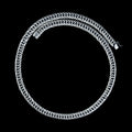 Men Handmade 10MM Curb Chain Solid Necklace