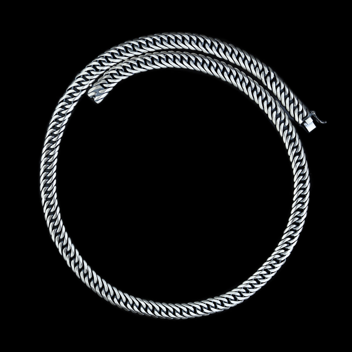Men Handmade 10MM Curb Chain Solid Necklace