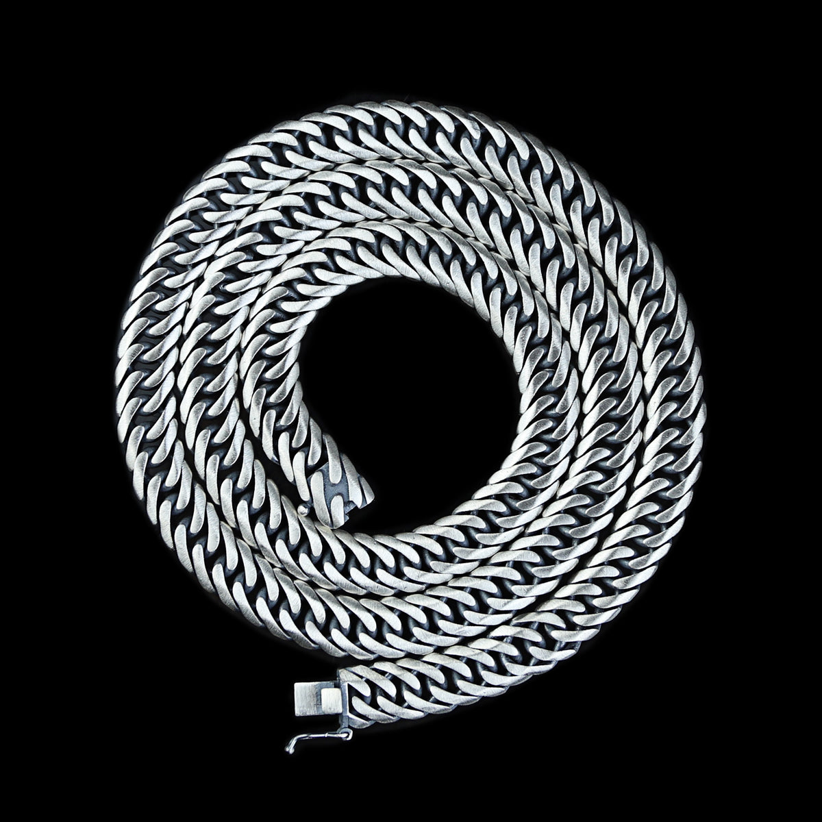 Men Handmade 10MM Curb Chain Solid Necklace