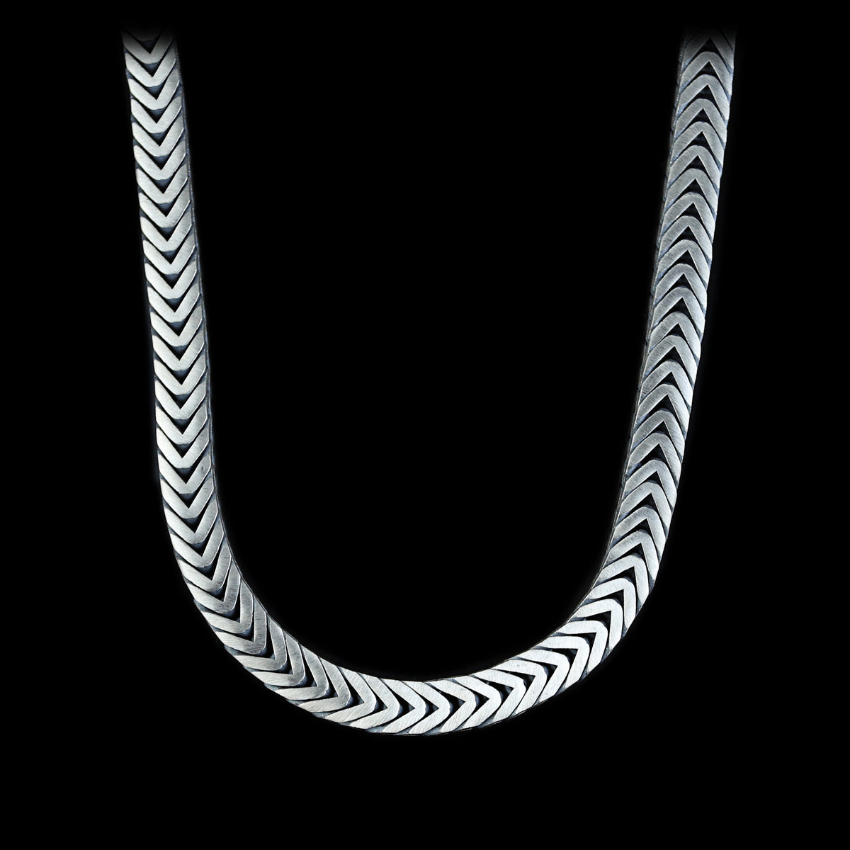 925 Solid Silver 10mm Heavy Franco Chain Necklace