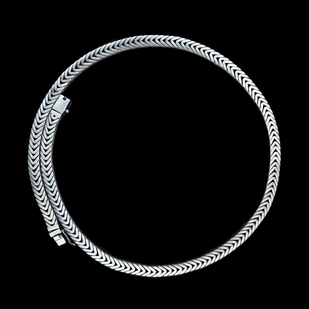 925 Solid Silver 10mm Heavy Franco Chain Necklace