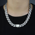 925 Sterling Silver 12mm Heavy Cuban Curb Chain Necklace