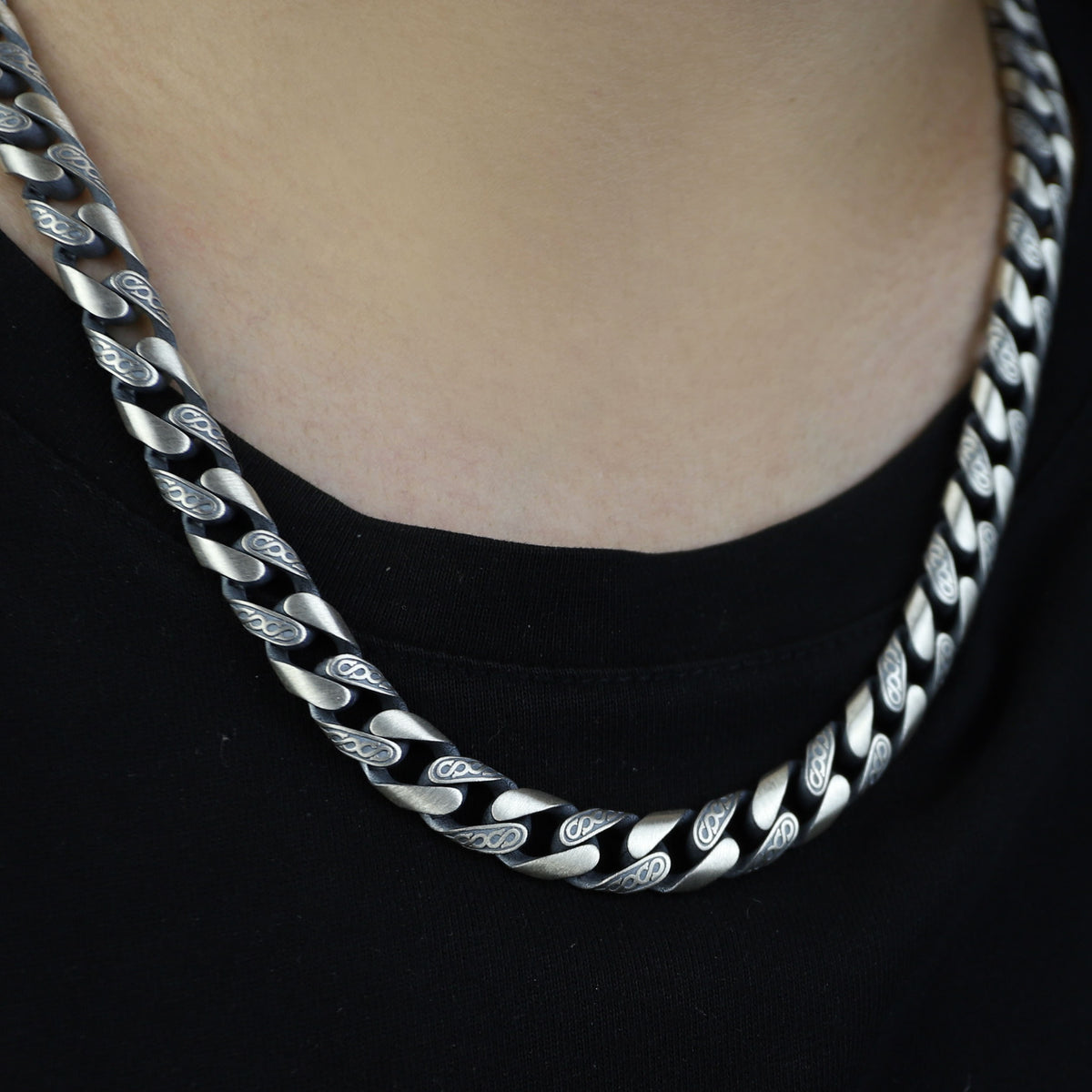 925 Sterling Silver 10mm Cuban Curb Chain Necklace