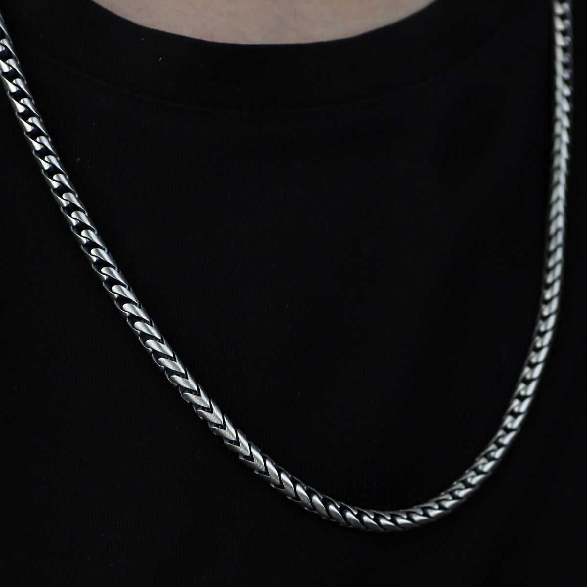 925 Sterling Silver 5mm Cuban Curb Chain Necklace for Men
