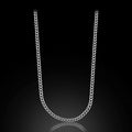 Men Handmade Oxized Minimal Curb Chain Necklace